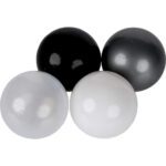 Vienspalviai plastikiniai kamuoliukai 250 vnt. įvairių spalvų - Image 3