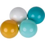 Vienspalviai plastikiniai kamuoliukai 250 vnt. įvairių spalvų - Image 4