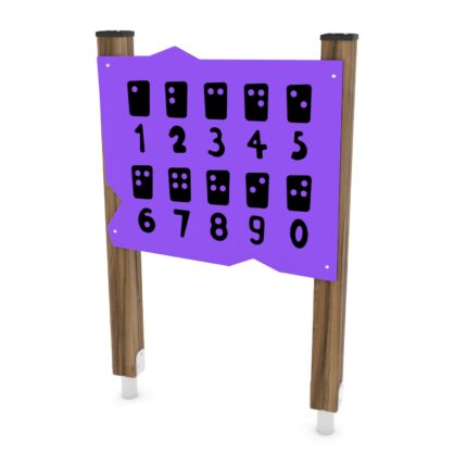 Manipuliacinė žaidimų sienelė Brailio raštas WD1563
