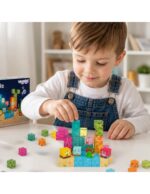 Magnetiniai kubeliai, 63 vnt. „Montessori“ vandenyno dėlionė, 3D 58908 - Image 2