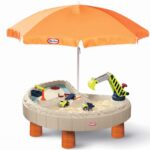Stalas su skėčiu smėliadėže ir žaislais 401N