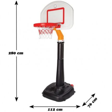 Didelis reguliuojamas krepšinio stovas 28293