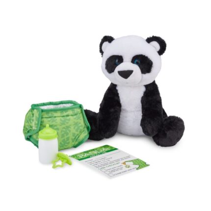 Kūdikis panda su čiulptuku ir sauskelnėmis 40453