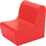 Mažas foteliukas BAMBI įvairių spalvų sėdėjimo aukštis 20 cm 101347