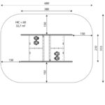 Eko smėlio dėžė uždaroma WD1457-1 R - Image 3