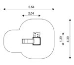 Čiuožykla su platforma  WD1403 - Image 7