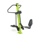 Dvigubas lauko treniruoklis sukimas švytuoklė ir stūmimas kojoms 1143