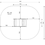 Dvivietės balansinės sūpynės spyruokliukas Malūnsparnis 0682 - Image 3