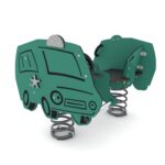 Dvivietis spyruokliukas Policijos automobilis 0630 R