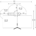 Eko namelis su šliaužynėmis - sūpynėmis WD1438 R - Image 3