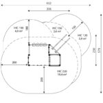 Eko namelis su tinklu ir laipiojimo sienele WD1439 R - Image 2