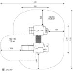 Eko šliaužynės su tuneliuku WD1407 R - Image 2