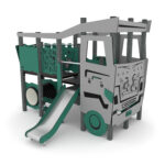 Eko žaidimų namelis - automobilis WD1550 R