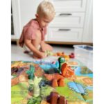 Kilimėlis žaidimas dinozaurai 145*98 cm su figūrėlėmis  46644 - Image 2