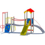 Kompleksinė lauko žaidimų aikštelė N018 - Image 3