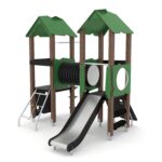 Kompleksinė lauko žaidimų aikštelė WD1407 - Image 3