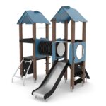 Kompleksinė lauko žaidimų aikštelė WD1407 - Image 4
