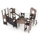 Kompleksinė lauko žaidimų aikštelė WD1413 - Image 4