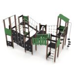 Kompleksinė lauko žaidimų aikštelė WD1413 - Image 5