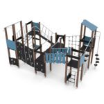 Kompleksinė lauko žaidimų aikštelė WD1413 - Image 6
