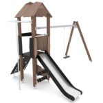 Kompleksinė lauko žaidimų aikštelė WD1438 - Image 5