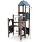 Kompleksinė lauko žaidimų aikštelė WD1449 - Image 3
