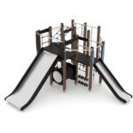 Kompleksinė lauko žaidimų aikštelė  WD1450 - Image 5