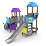 Kompleksinė lauko žaidimų aikštelė  WD1504 - Image 11