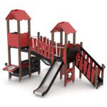 Kompleksinė lauko žaidimų aikštelė  WD1504 - Image 3