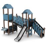 Kompleksinė lauko žaidimų aikštelė  WD1504 - Image 6