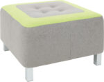 Kvadratinis  pufas PREMIUM žalias 046070