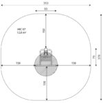 Lauko treniruoklis prisitraukimams su kopetėlėmis 1102 - Image 2