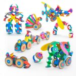 Magnetinis origami konstruktorius Clixo 72 vnt. CL-5980