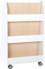 Mobili dvipusė bibliotekėlė - spintelė Quadro su ratukais įvairių spalvų - Image 5