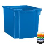 Plastikinė Gratnels daiktadėžė JUMBO įvairių spalvų