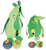 Sensorinė kriaušė su kamuoliukais