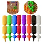 Spalvotų kištukų rinkinys Jumbo 128 vnt. ME21137