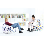 Tekstilinis didelis sėdmaišis Geometrija 10167