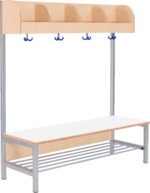 Atvira 4 vietų drabužinė "Flexi" - Image 2