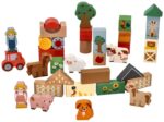 Medinės kaladėlės - ūkio gyvūnai N2044 - Image 2