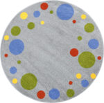 Apvalus kilimas kelių modelių ir spalvų 2 m.