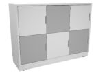 Komoda su spintelėmis QUADRO - Image 2