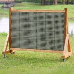 Pastatoma dvipusė lauko STEAM lenta su priedais MK0010 - Image 2