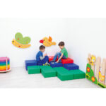 Skirtingų aukščių universalus pufų komplektas - Image 3