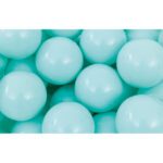 Vienspalviai plastikiniai kamuoliukai 250 vnt. įvairių spalvų