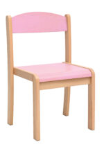 Medinė kėdė įvairių spalvų - Image 2