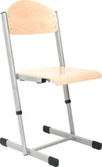 Mokyklinė kėdė reguliuojamo aukščio / įvairių spalvų