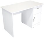 Rašomasis stalas su rakinama spintele dešinėje / įvairių spalvų - Image 2