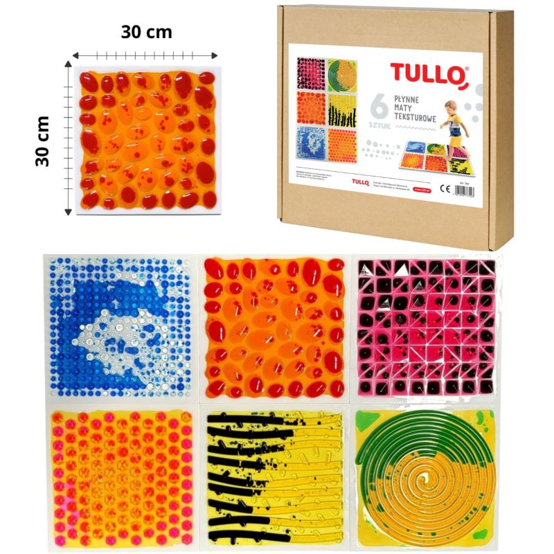 TU7000 Tekstūriniai geliniai kilimėliai 6 vnt. TU700 - Image 1