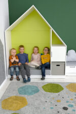 Žaidimų, skaitymo kampelis su atvirtomis lentynomis Quadro - Image 4